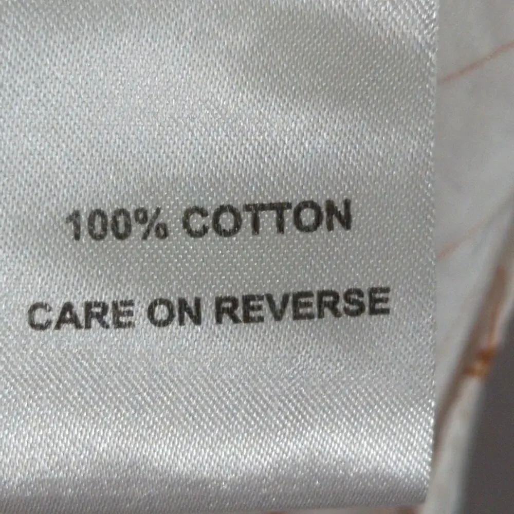 Billy Reid Shirt Mens XXL White All Over Print Standard Cotton Short Sleeve - Picture 3 of 7